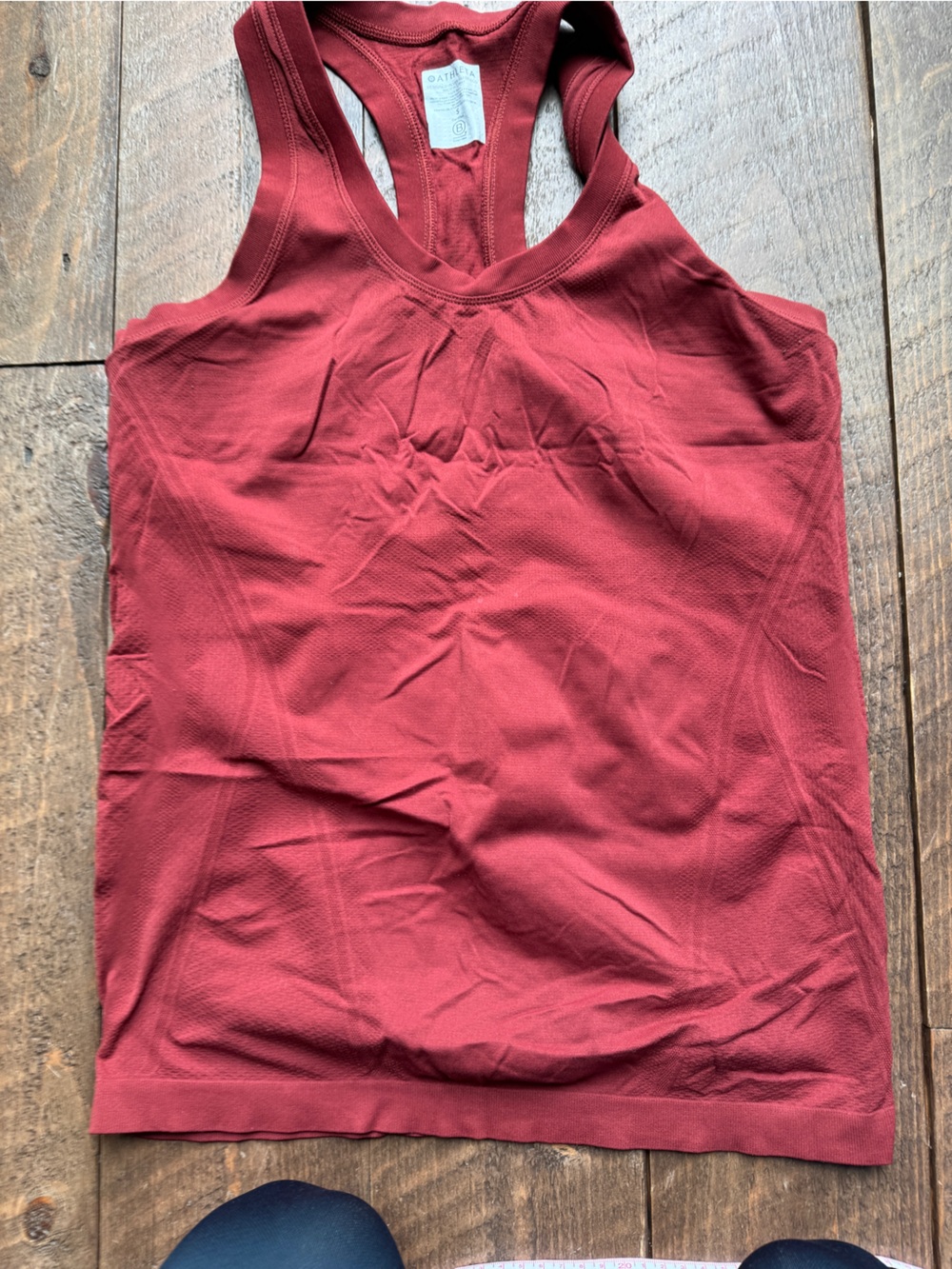 Athleta Women's Terracotta Red Momentum Racerback Tank
